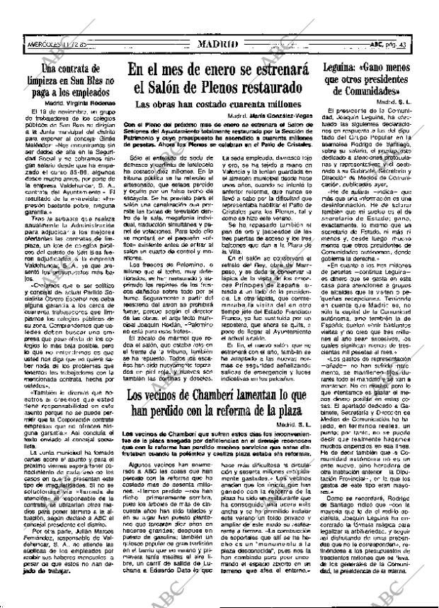 ABC MADRID 11-12-1985 página 43