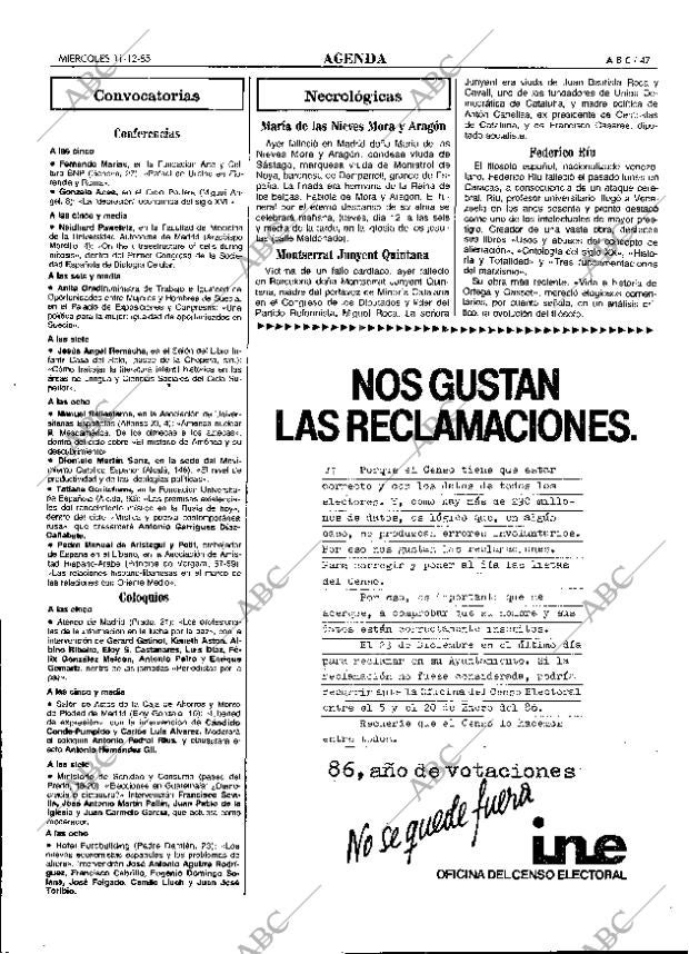 ABC MADRID 11-12-1985 página 47
