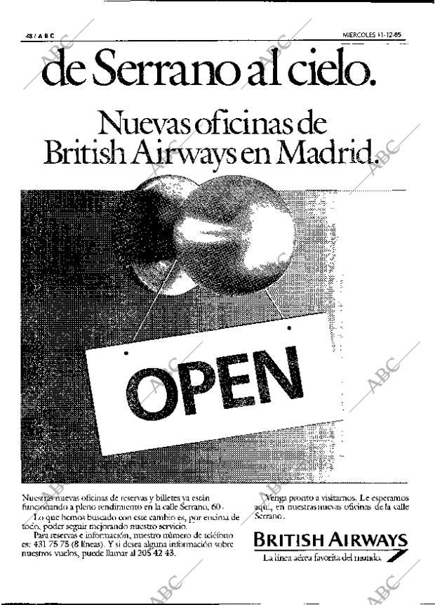 ABC MADRID 11-12-1985 página 48