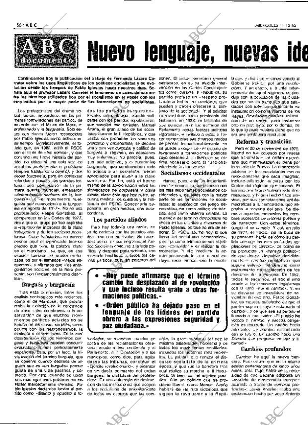 ABC MADRID 11-12-1985 página 56