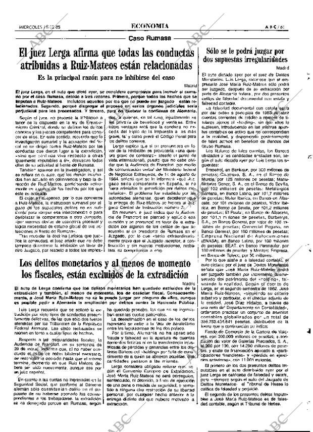 ABC MADRID 11-12-1985 página 61
