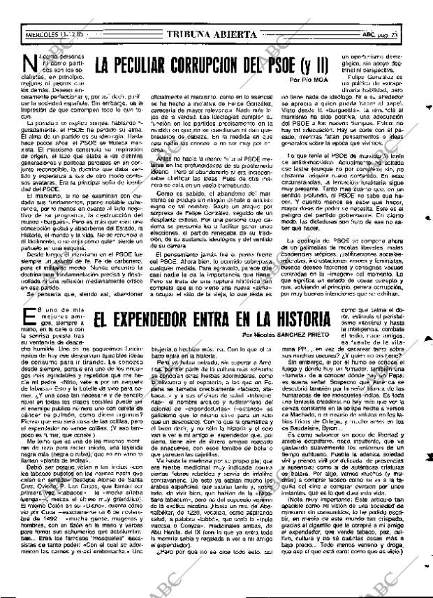 ABC MADRID 11-12-1985 página 73