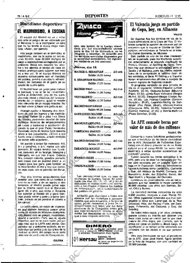ABC MADRID 11-12-1985 página 78