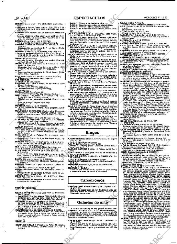ABC MADRID 11-12-1985 página 88