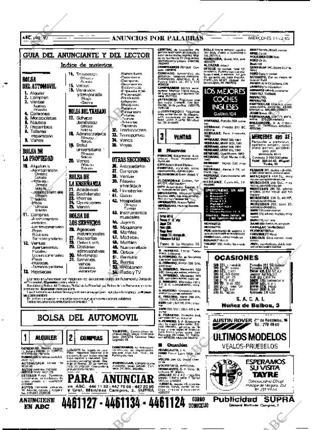 ABC MADRID 11-12-1985 página 90