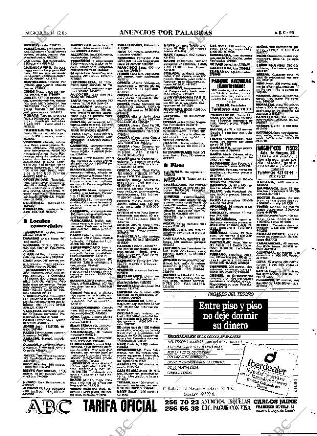 ABC MADRID 11-12-1985 página 95