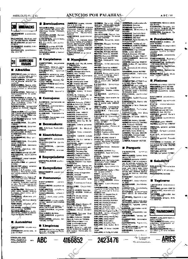 ABC MADRID 11-12-1985 página 99