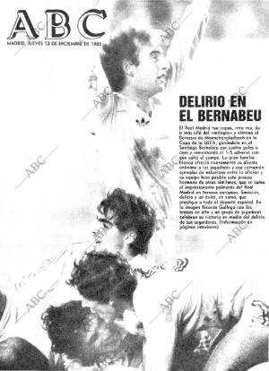 ABC MADRID 12-12-1985 página 1