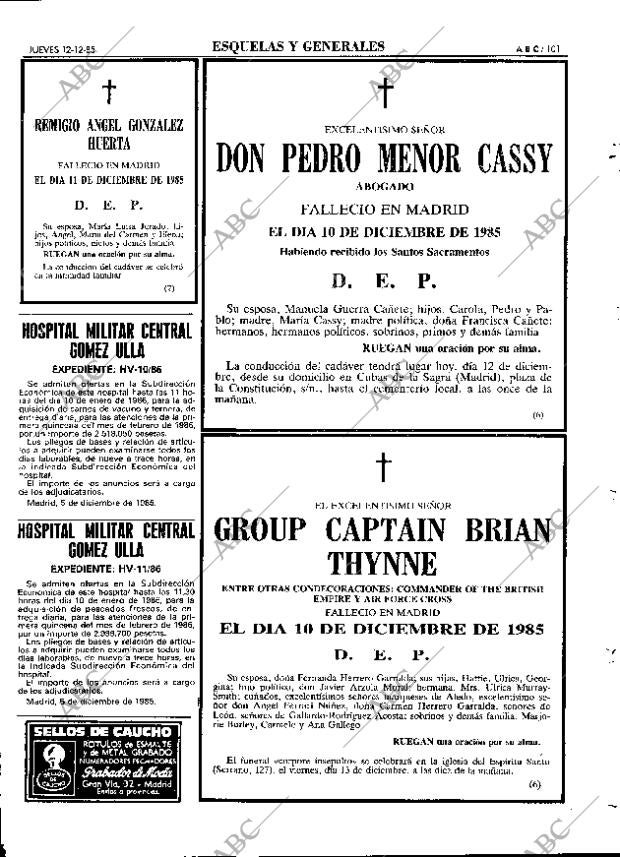 ABC MADRID 12-12-1985 página 101