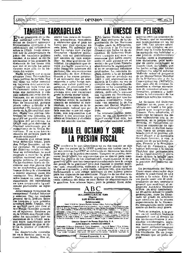 ABC MADRID 12-12-1985 página 19