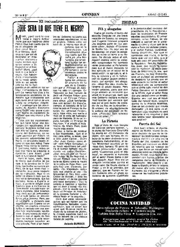 ABC MADRID 12-12-1985 página 20