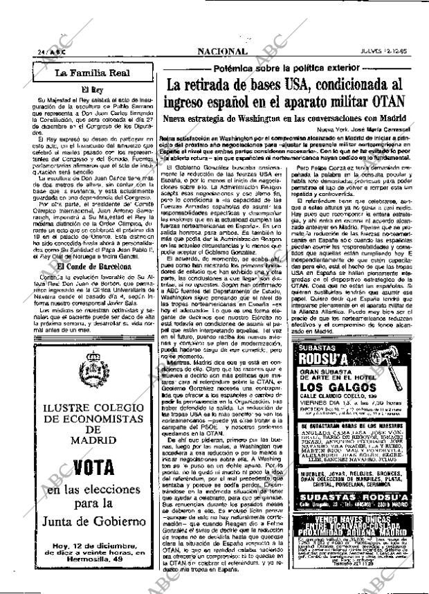 ABC MADRID 12-12-1985 página 24