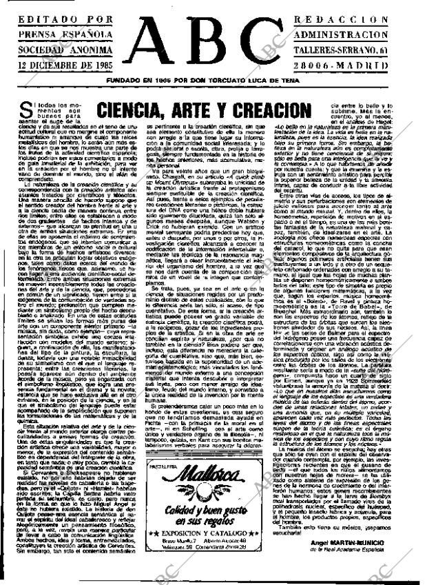 ABC MADRID 12-12-1985 página 3
