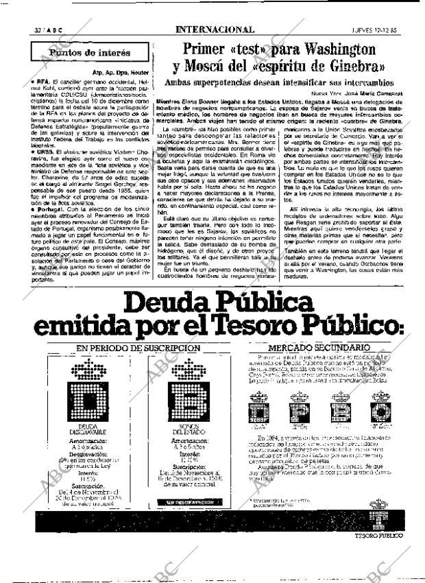 ABC MADRID 12-12-1985 página 32