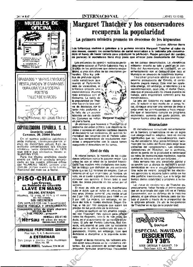 ABC MADRID 12-12-1985 página 34