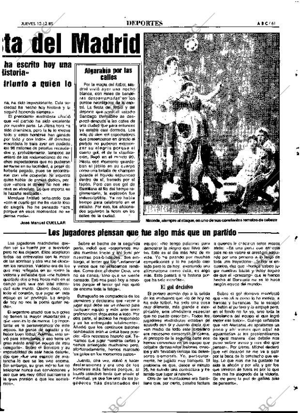 ABC MADRID 12-12-1985 página 61