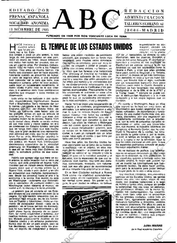 ABC MADRID 13-12-1985 página 3