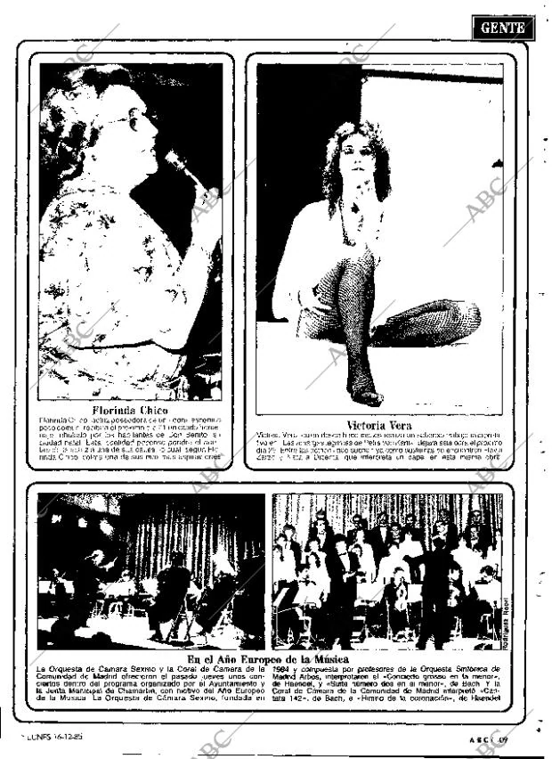 ABC MADRID 16-12-1985 página 109