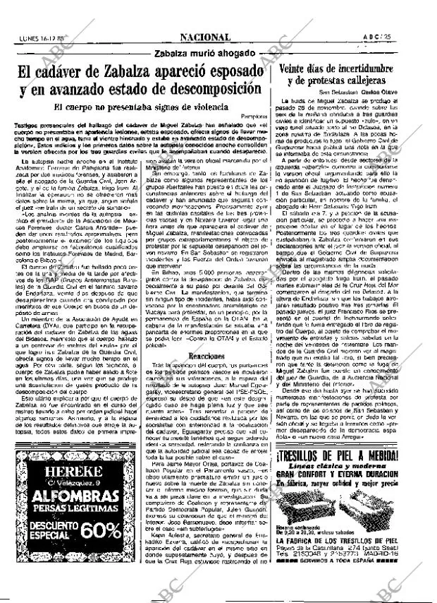 ABC MADRID 16-12-1985 página 25