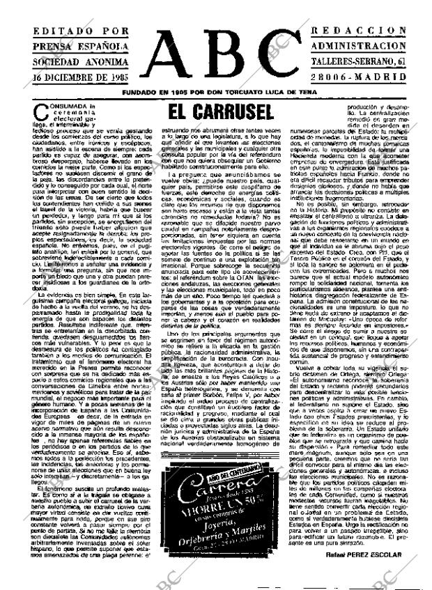 ABC MADRID 16-12-1985 página 3