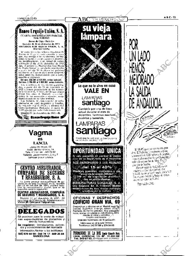 ABC MADRID 16-12-1985 página 55