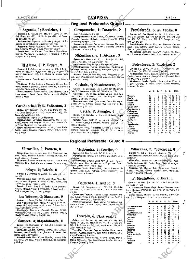 ABC MADRID 16-12-1985 página 71