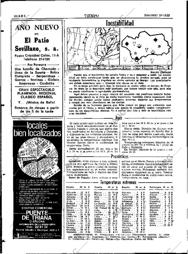 ABC SEVILLA 29-12-1985 página 50