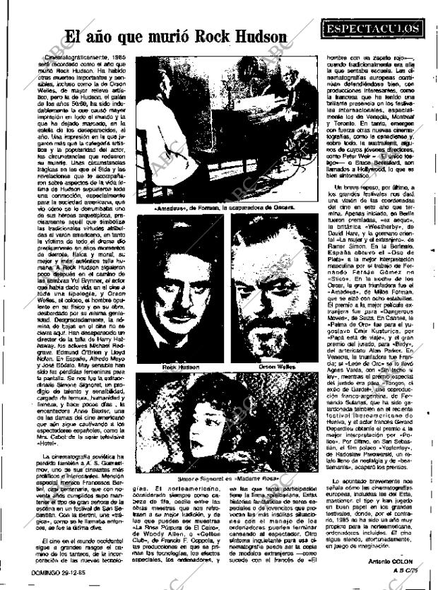ABC SEVILLA 29-12-1985 página 75