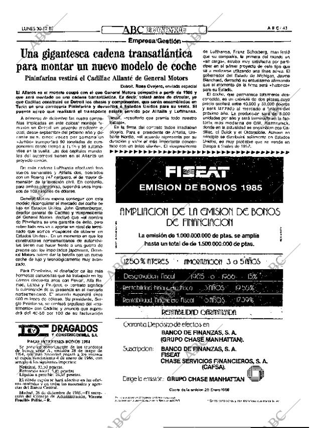 ABC MADRID 30-12-1985 página 43