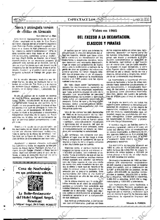 ABC MADRID 30-12-1985 página 66