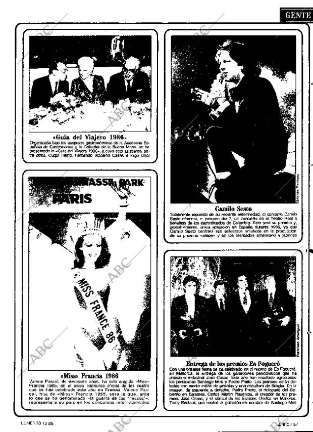 ABC MADRID 30-12-1985 página 87