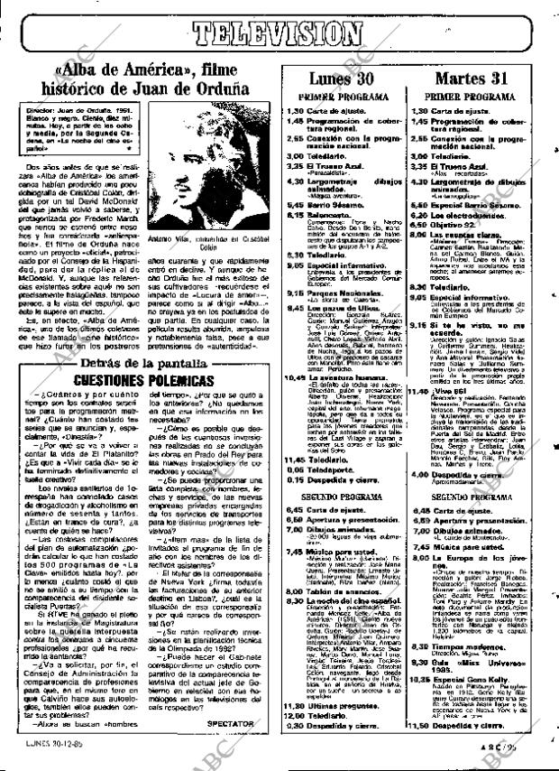 ABC MADRID 30-12-1985 página 95