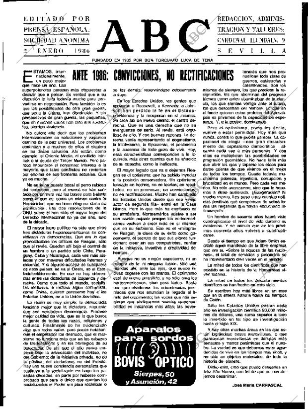 ABC SEVILLA 02-01-1986 página 3