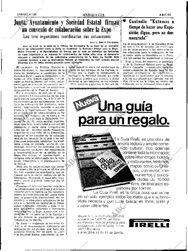 ABC SEVILLA 04-01-1986 página 25