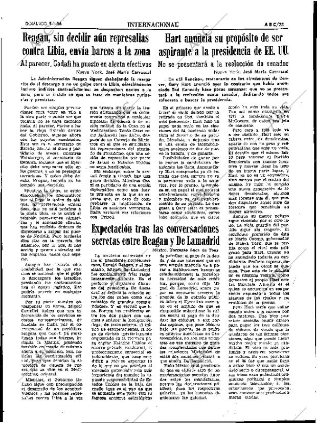 ABC SEVILLA 05-01-1986 página 25