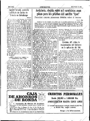 ABC SEVILLA 05-01-1986 página 28