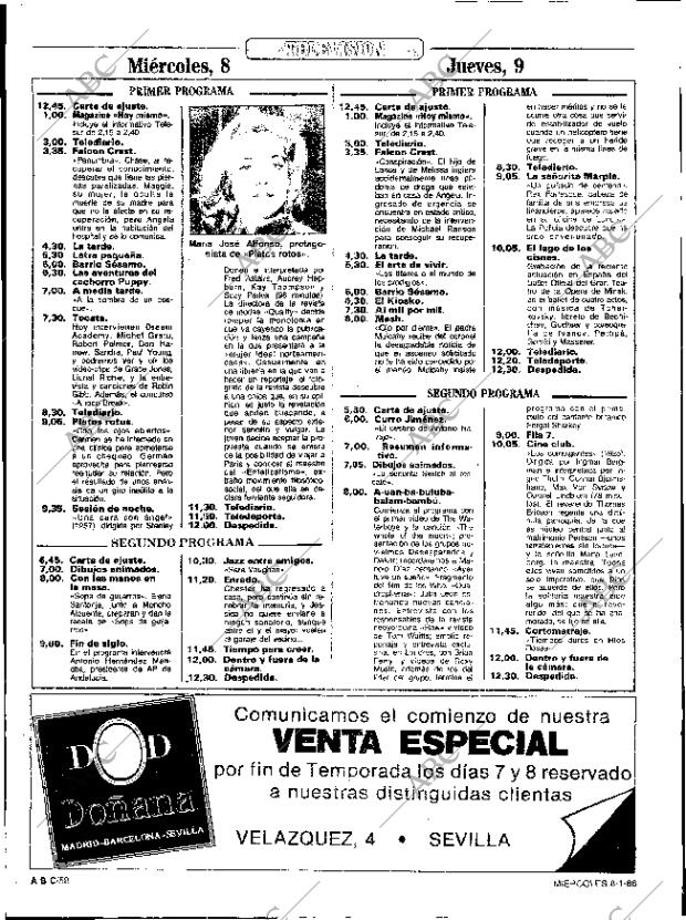 ABC SEVILLA 08-01-1986 página 58