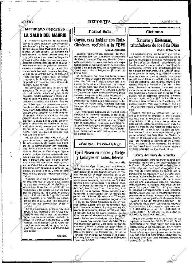 ABC MADRID 09-01-1986 página 60