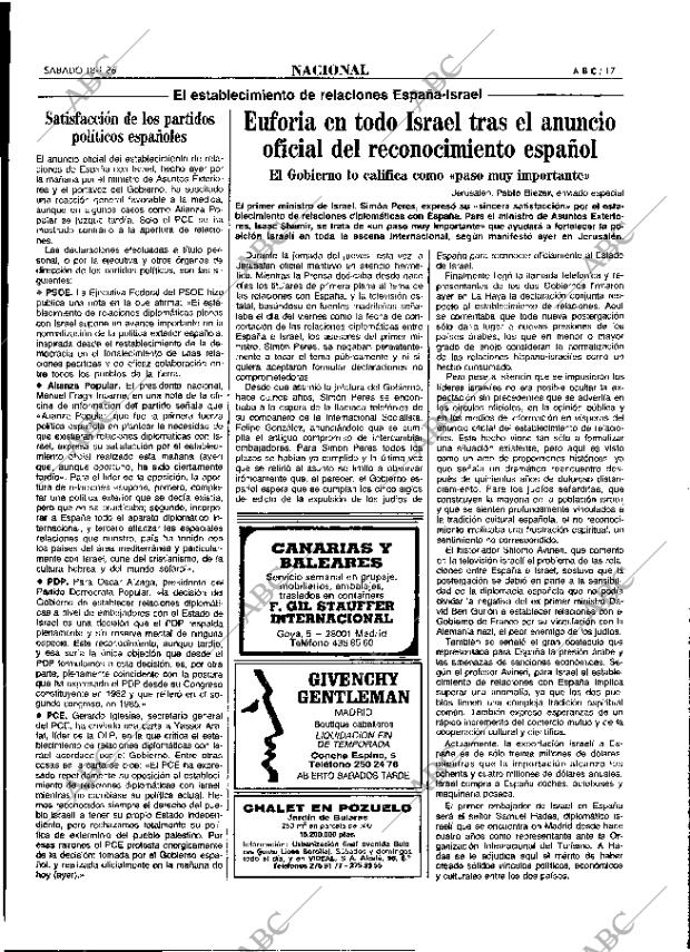 ABC MADRID 18-01-1986 página 17