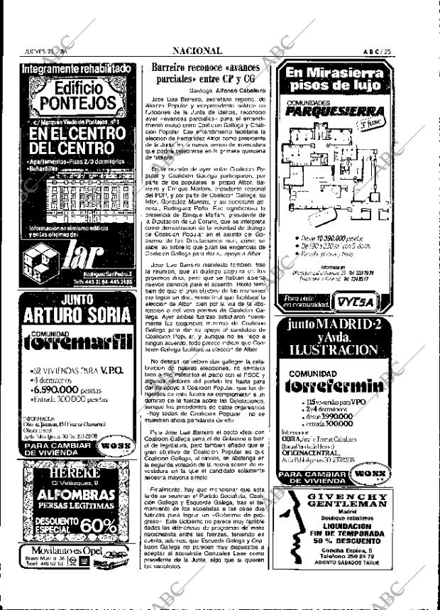 ABC MADRID 23-01-1986 página 25