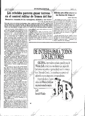 ABC MADRID 23-01-1986 página 29