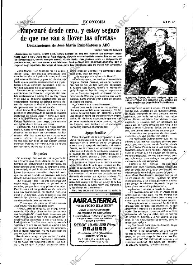 ABC MADRID 23-01-1986 página 57