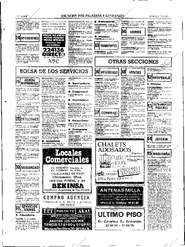ABC SEVILLA 28-01-1986 página 70