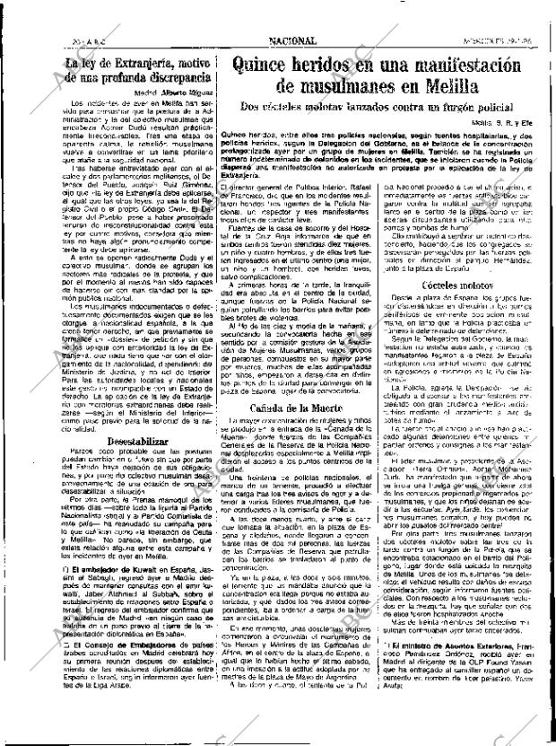 ABC SEVILLA 29-01-1986 página 20