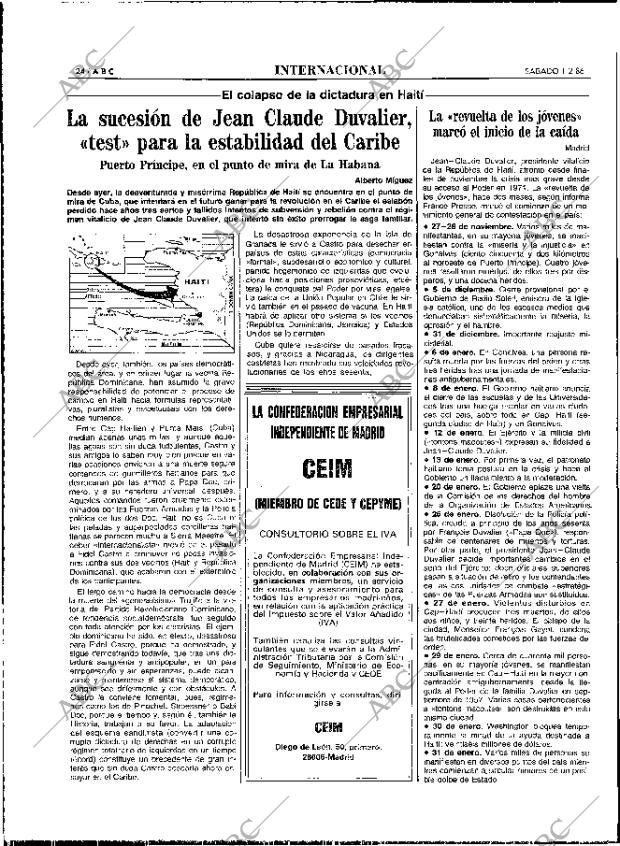 ABC MADRID 01-02-1986 página 24