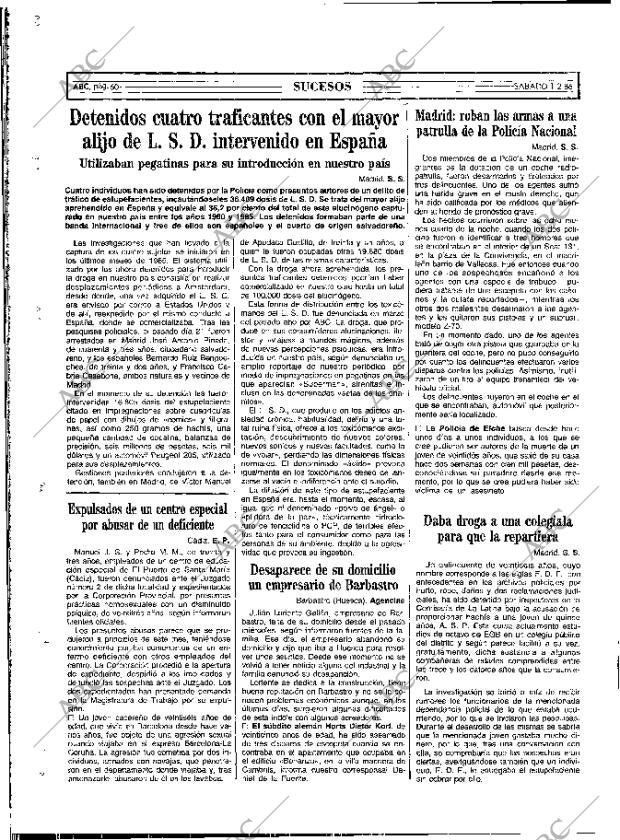 ABC MADRID 01-02-1986 página 60