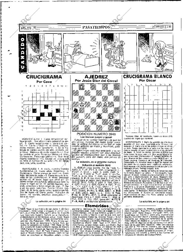 ABC MADRID 02-02-1986 página 100