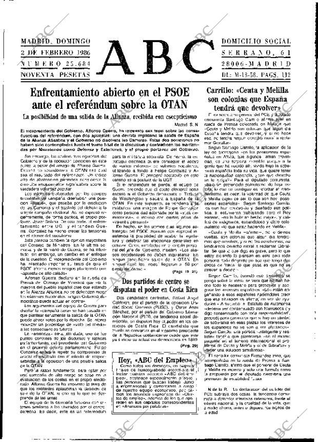 ABC MADRID 02-02-1986 página 13