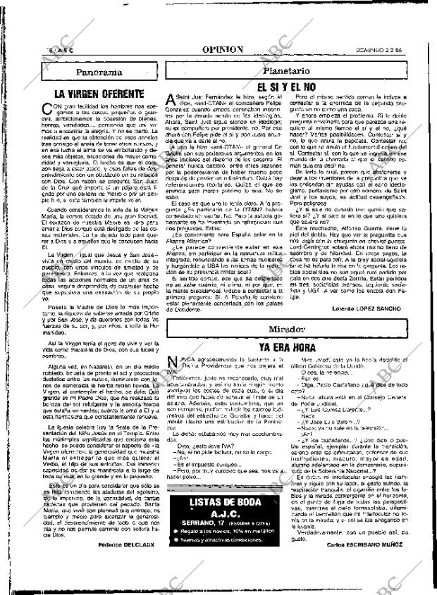 ABC MADRID 02-02-1986 página 18