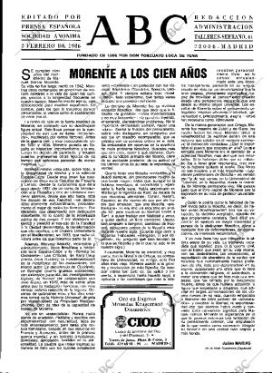 ABC MADRID 02-02-1986 página 3